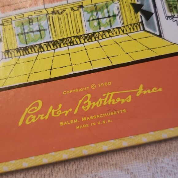 Vintage (1963) Parker Brothers "CLUE" Board Game - Picture 9 of 11